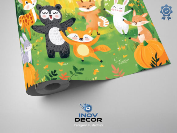 PAPEL DE PAREDE INFANTIL FEMININO - 0104 - Imagem 2