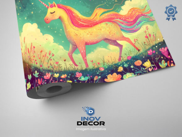 PAPEL DE PAREDE INFANTIL FEMININO - 0105 - Imagem 2