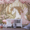 PAPEL DE PAREDE INFANTIL FEMININO - 0106