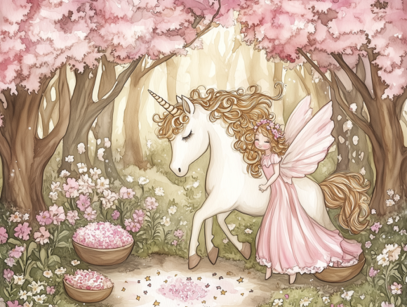 PAPEL DE PAREDE INFANTIL FEMININO - 0106 - Imagem 3