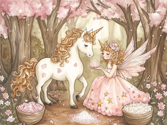 PAPEL DE PAREDE INFANTIL FEMININO - 0107 - Imagem 3