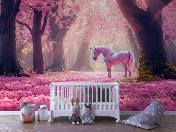 PAPEL DE PAREDE INFANTIL FEMININO - 0109