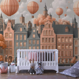 PAPEL DE PAREDE INFANTIL FEMININO - 0110