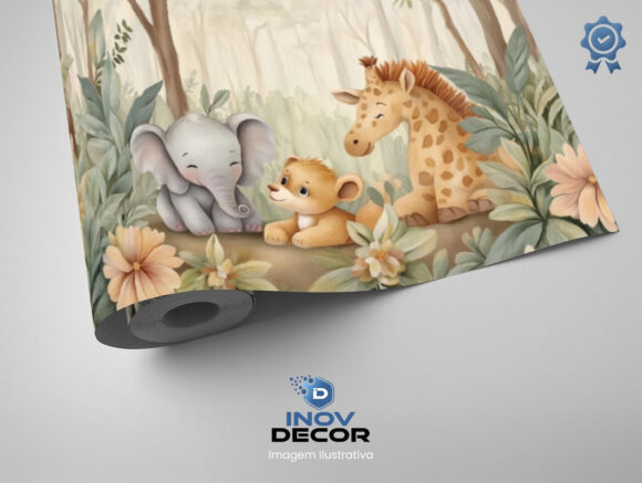 PAPEL DE PAREDE INFANTIL MASCULINO - 0113 - Imagem 2