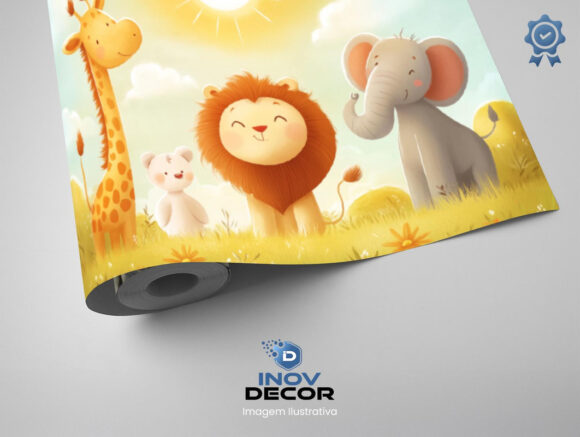 PAPEL DE PAREDE INFANTIL MASCULINO - 0119 - Imagem 2