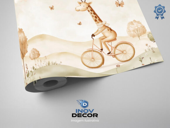 PAPEL DE PAREDE INFANTIL FEMININO - 0123 - Imagem 2