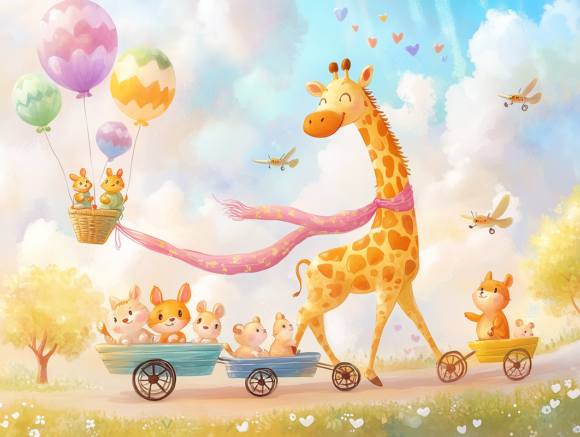 PAPEL DE PAREDE INFANTIL FEMININO - 0124 - Imagem 3
