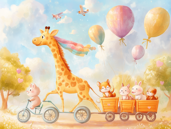 PAPEL DE PAREDE INFANTIL FEMININO - 0126 - Imagem 3