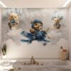 PAPEL DE PAREDE INFANTIL MASCULINO - 0160