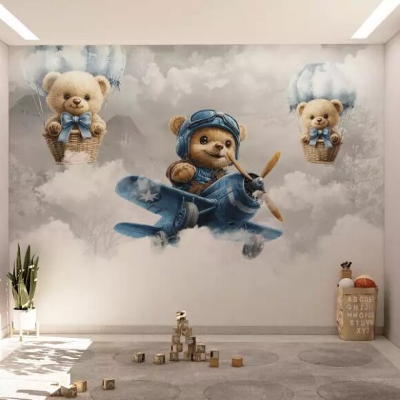 PAPEL DE PAREDE INFANTIL MASCULINO - 0160