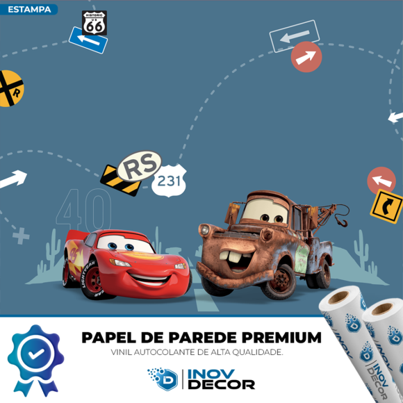 PAPEL DE PAREDE DESENHO ANIMADO - 006 - Imagem 4
