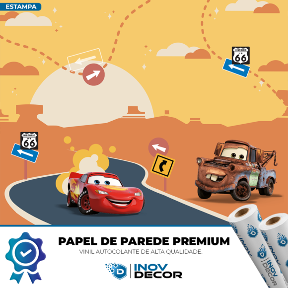 PAPEL DE PAREDE DESENHO ANIMADO - 009 - Imagem 4