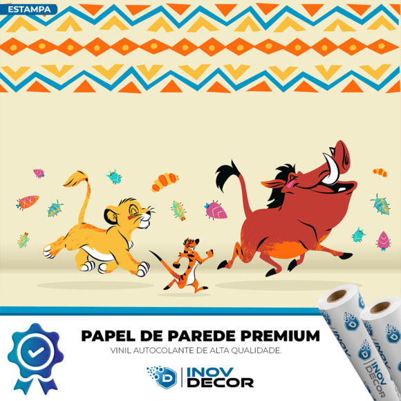 PAPEL DE PAREDE DESENHO ANIMADO - 017 - Imagem 4