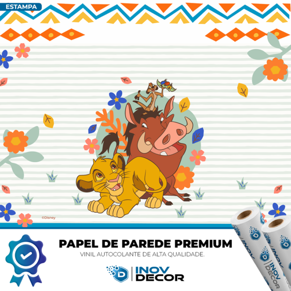 PAPEL DE PAREDE DESENHO ANIMADO - 018 - Imagem 4