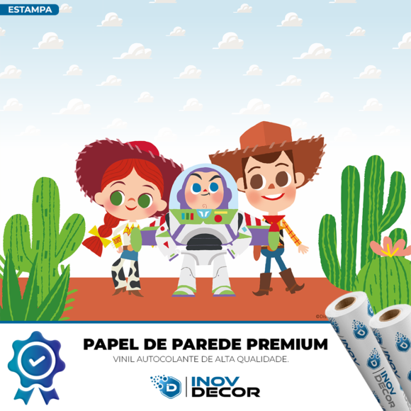PAPEL DE PAREDE DESENHO ANIMADO - 021 - Imagem 4