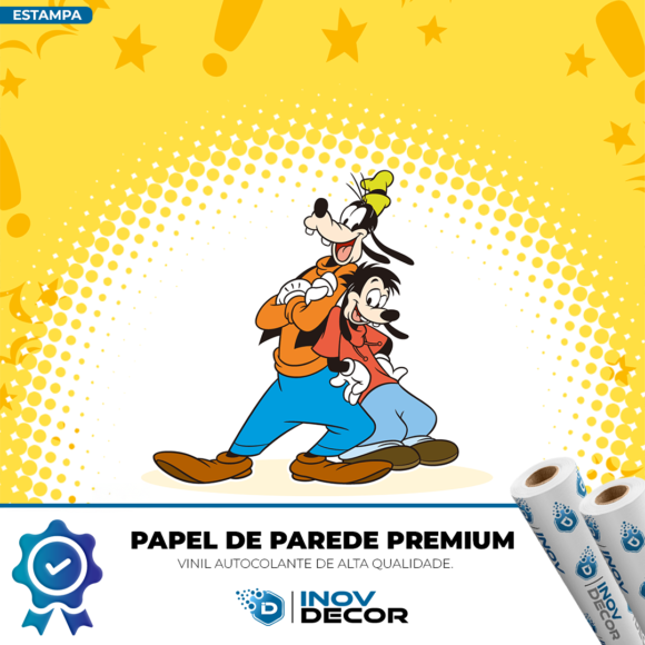 PAPEL DE PAREDE DESENHO ANIMADO - 046 - Imagem 2