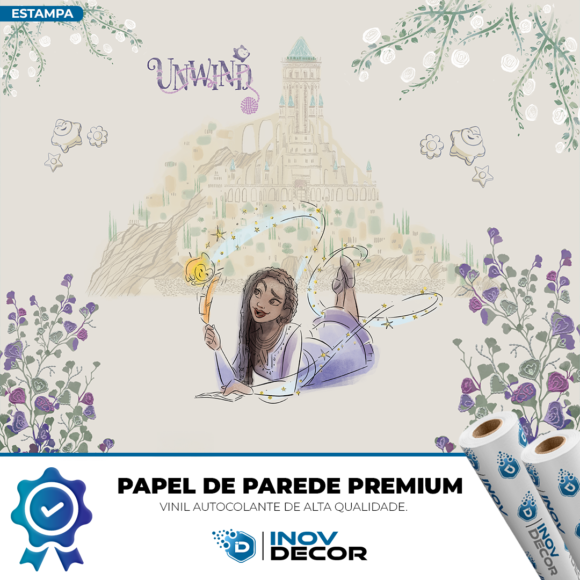 PAPEIS DE PAREDE DESENHO ANIMADO - 066 - Imagem 4
