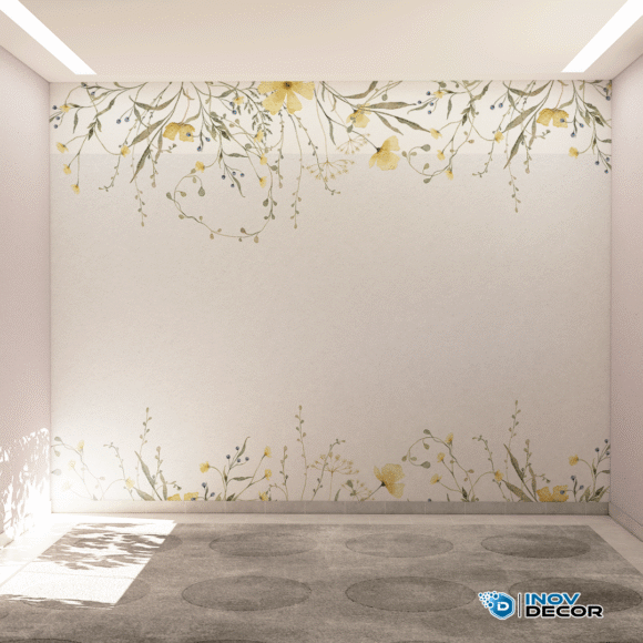 PAPEL DE PAREDE FLORAL – 019 - Imagem 2