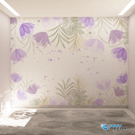 PAPEL DE PAREDE FLORAL - 003
