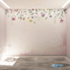 PAPEL DE PAREDE FLORAL - 005