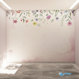 PAPEL DE PAREDE FLORAL - 005