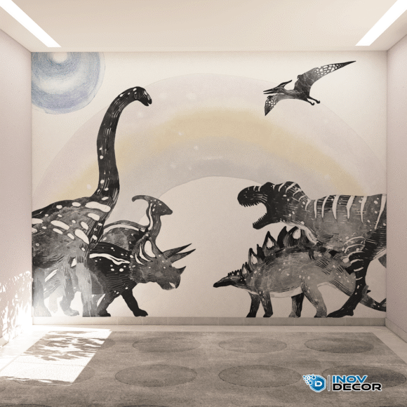 PAPEL DE PAREDE DINOSSAUROS - 020
