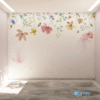 PAPEL DE PAREDE FLORAL - 007