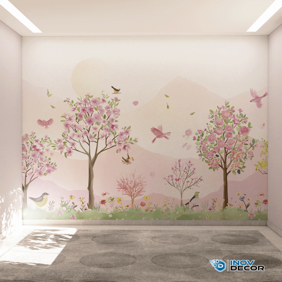 PAPEL DE PAREDE FLORAL – 009 - Imagem 2