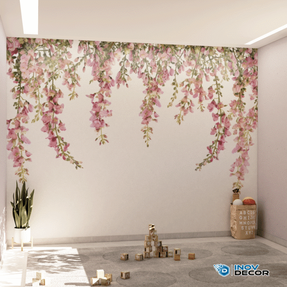 PAPEL DE PAREDE FLORAL – 011 - Imagem 3