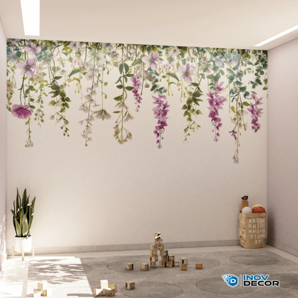 PAPEL DE PAREDE FLORAL – 012 - Imagem 3