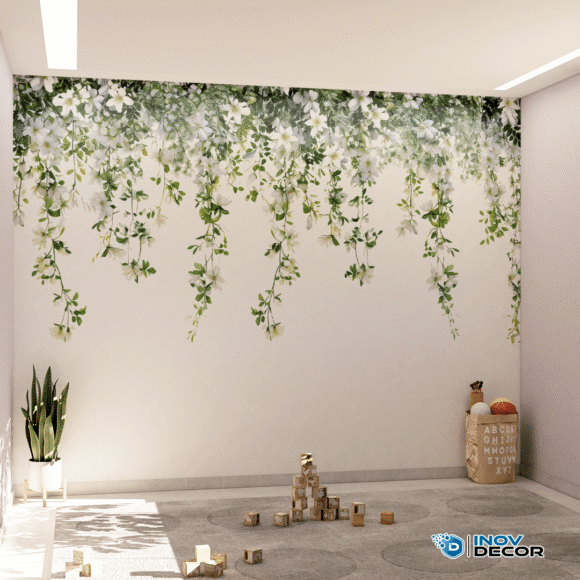 PAPEL DE PAREDE FLORAL – 013 - Imagem 3