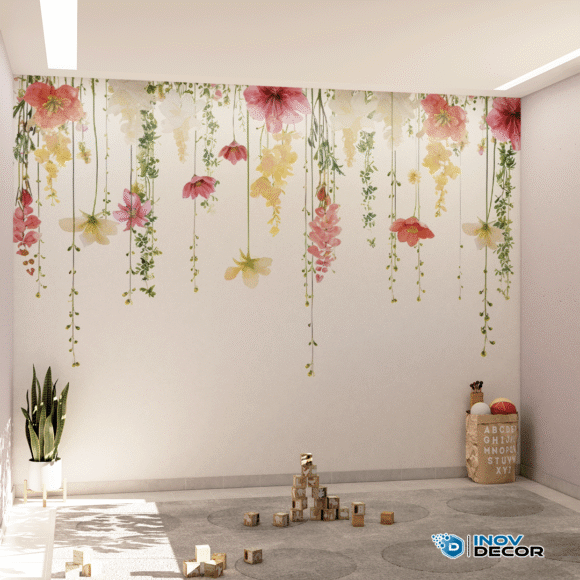 PAPEL DE PAREDE FLORAL – 014 - Imagem 3