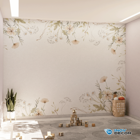 PAPEL DE PAREDE FLORAL – 020