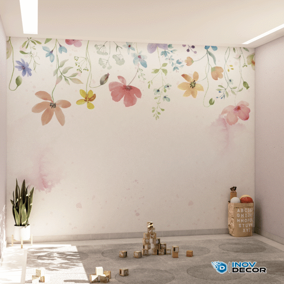 PAPEL DE PAREDE FLORAL - 007 - Imagem 2