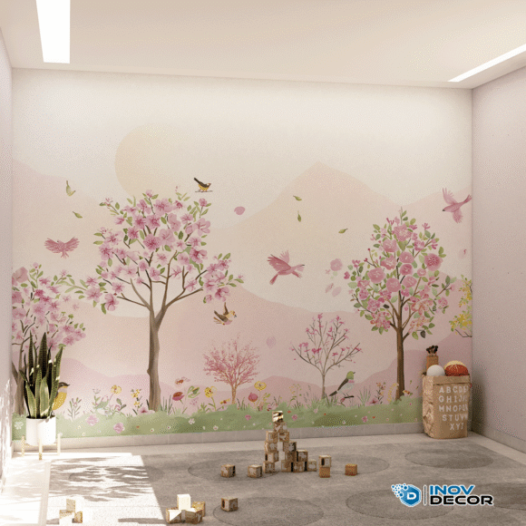 PAPEL DE PAREDE FLORAL – 009 - Imagem 3