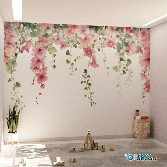 PAPEL DE PAREDE FLORAL – 010 - Imagem 3