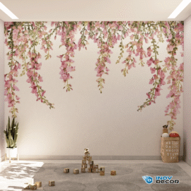 PAPEL DE PAREDE FLORAL – 011