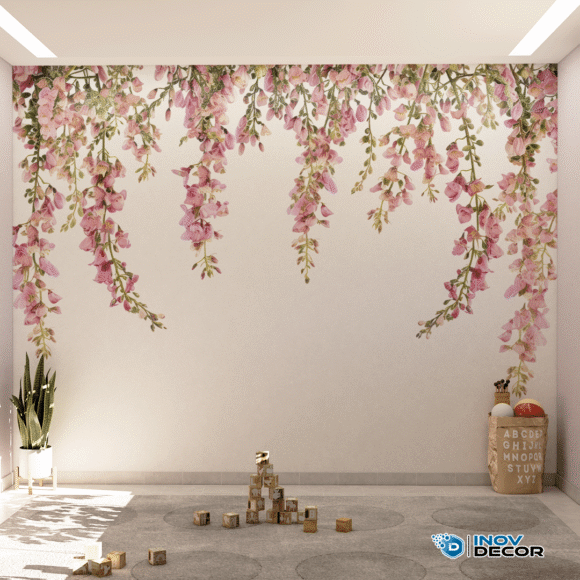 PAPEL DE PAREDE FLORAL – 011