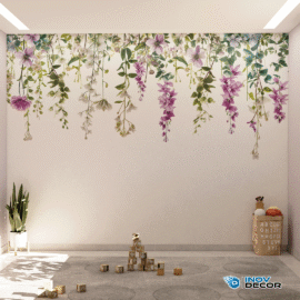 PAPEL DE PAREDE FLORAL – 012