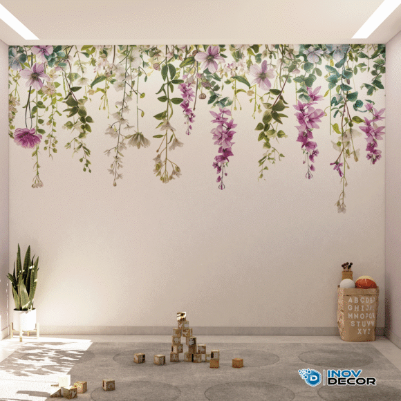 PAPEL DE PAREDE FLORAL – 012