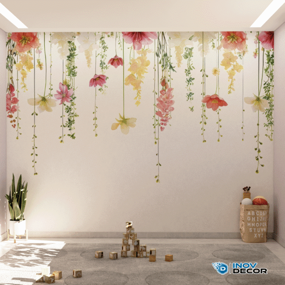PAPEL DE PAREDE FLORAL – 014
