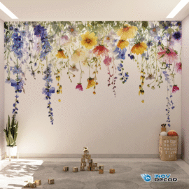 PAPEL DE PAREDE FLORAL – 015