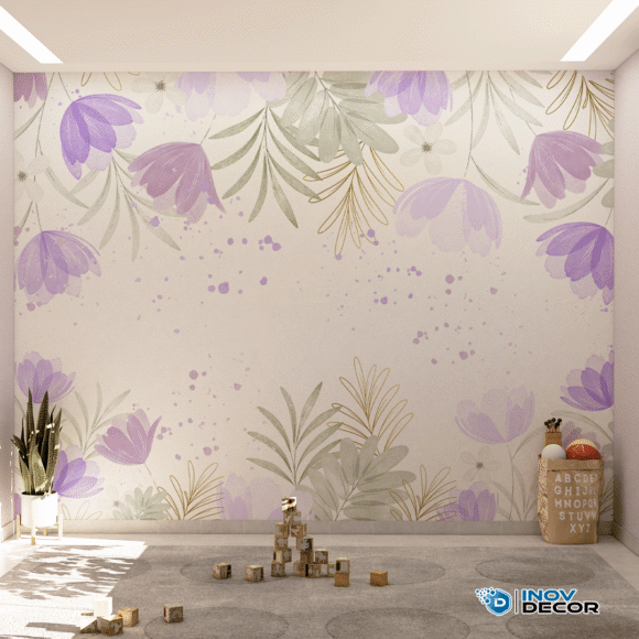 PAPEL DE PAREDE FLORAL - 003 - Imagem 3