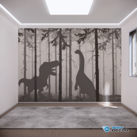 PAPEL DE PAREDE DINOSSAUROS - 008