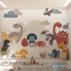 PAPEL DE PAREDE DINOSSAUROS - 022