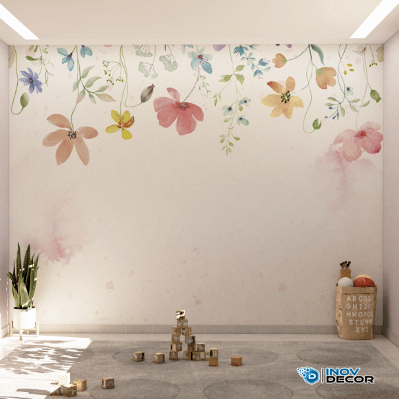 PAPEL DE PAREDE FLORAL - 007 - Imagem 3
