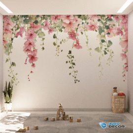 PAPEL DE PAREDE FLORAL – 010