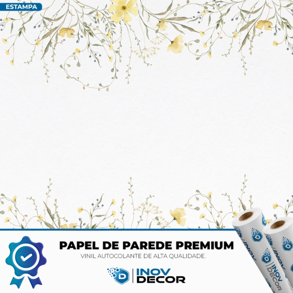 PAPEL DE PAREDE FLORAL – 019 - Imagem 4
