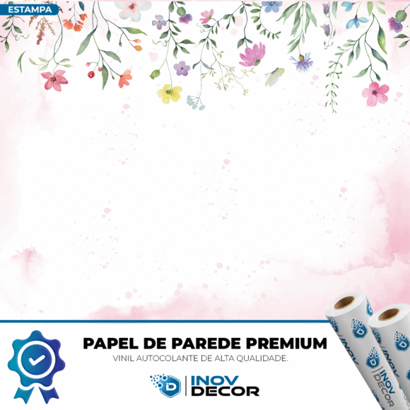 PAPEL DE PAREDE FLORAL - 005 - Imagem 4