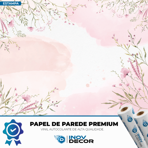 PAPEL DE PAREDE FLORAL - 001 - Imagem 4